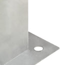 stolpefod 4 stk. 71 mm galvaniseret metal