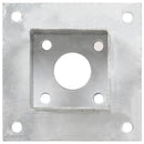 stolpefod 4 stk. 81 mm galvaniseret metal
