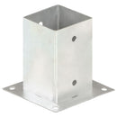 stolpefod 4 stk. 91 mm galvaniseret metal