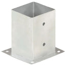 stolpefod 4 stk. 101 mm galvaniseret metal