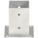 stolpefod 4 stk. 101 mm galvaniseret metal