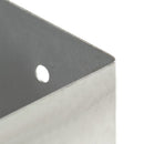 stolpefod 4 stk. 101 mm galvaniseret metal