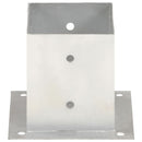 stolpefod 4 stk. 121 mm galvaniseret metal