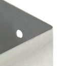 stolpefod 4 stk. 121 mm galvaniseret metal