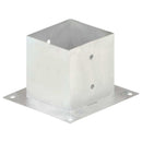 stolpefod 4 stk. 141 mm galvaniseret metal