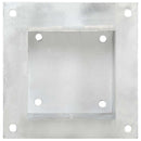 stolpefod 4 stk. 141 mm galvaniseret metal