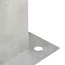 stolpefod 4 stk. 141 mm galvaniseret metal