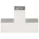 stolpebeslag X-form 81x81 mm galvaniseret metal