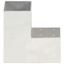 stolpebeslag L-form 91x91 mm galvaniseret metal