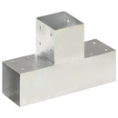 stolpebeslag T-form 4 stk. 91x91 mm galvaniseret metal