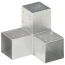 stolpebeslag Y-form 91x91 mm galvaniseret metal