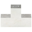 stolpebeslag X-form 4 stk. 101x101 mm galvaniseret metal