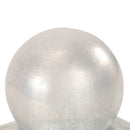 globusformet stolpehætte 6 stk. 101x101 mm galvaniseret metal