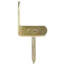 beslag til hegnspanel 24 stk. L-formet galvaniseret metal