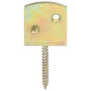 beslag til hegnspanel 24 stk. L-formet galvaniseret metal