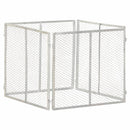 kompostbeholder 85x85x70 cm galvaniseret jern