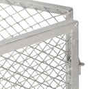 kompostbeholder 85x85x70 cm galvaniseret jern