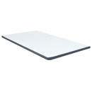 topmadras til seng med boxmadras 200x120x5 cm medium blød