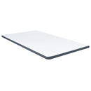topmadras til seng med boxmadras 200x120x5 cm medium blød