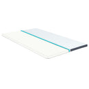 topmadras til seng med boxmadras 200x120x5 cm medium blød