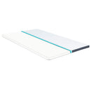 topmadras til seng med boxmadras 200x120x5 cm medium blød