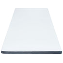 topmadras til seng med boxmadras 200x120x5 cm medium blød