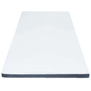 topmadras til seng med boxmadras 200x120x5 cm medium blød