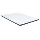 topmadras til seng med boxmadras 200x140x5 cm medium blød