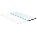 topmadras til seng med boxmadras 200x140x5 cm medium blød