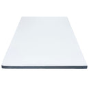 topmadras til seng med boxmadras 200x140x5 cm medium blød