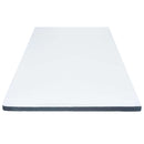 topmadras til seng med boxmadras 200x140x5 cm medium blød