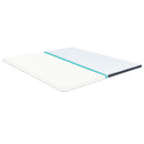 topmadras til seng med boxmadras 200x180x5 cm medium blød