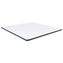 topmadras til seng med boxmadras 200x200x5 cm medium blød