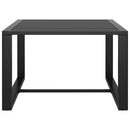 sofabord aluminium antracitgrå