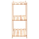 reoler 5 stk. 3 hylder 60 x 38 x 90 cm fyrretræ 150 kg