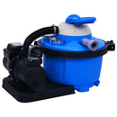 sandfilterpumpe med timer 450 W 25 l