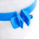pumpe og overfladeskimmer til pool med adapter 16 cm plastik