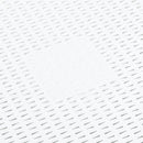 sidebord 54 x 54 x 36,5 cm plastik hvid
