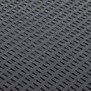 sidebord 54 x 54 x 36,5 cm plastik antracitgrå