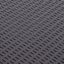 sidebord 54 x 54 x 36,5 cm plastik mokkafarvet