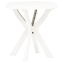bistrobord Ø70 cm plastik hvid