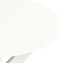 bistrobord Ø70 cm plastik hvid
