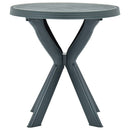 bistrobord Ø70 cm plastik grøn