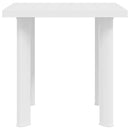havebord 80 x 75 x 72 cm plastik hvid
