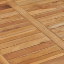 havebord 80x80x80 cm massivt teaktræ