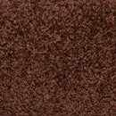 trappemåtter 15 stk. 65x21x4 cm brune rektangulære kanter