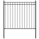 havehegn ASSEN stål 1,7x0,8 m sort