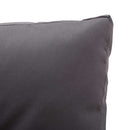 topersoners havesofa med hynder 124 cm polyrattan grå