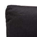 topersoners havesofa med hynder 124 cm polyrattan sort