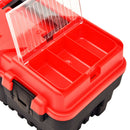 værktøjskasse 462x256x242 mm plastik rød